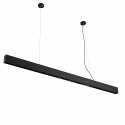 Lampa wisząca  do salonu do biura Sigi I PL0126-BK Yaskr czarna LED 3000K
