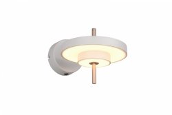 Lampa ścienna kinkiet LED okrągły nowoczesny designerski ściemnialny KEATON 240270176 Trio