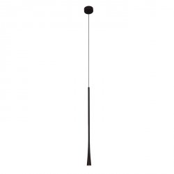 Minimalistyczna Lampa Wisząca Czarna Nowoczesna LED COFFEE P0373 MAXLIGHT