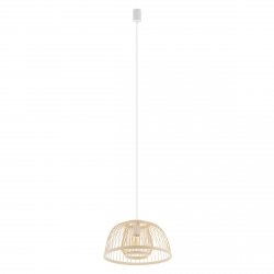 Naturalna Lampa Wisząca Z Bambusa W Stylu Boho KRABI 11158 Nowodvorski Lighting