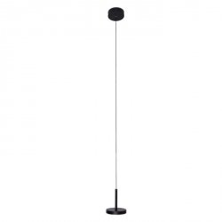 Nowoczesna Czarna Lampa Wisząca LED IBIZA P0528 MAXLIGHT