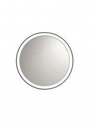 Nowoczesny kinkiet LED czarny okrąg BRANDSEN LE44935 Luces Exclusivas
