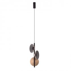 Nowoczesna Lampa Wisząca LED Designerska Kremowe Klosze PURO P0563 MAXLIGHT