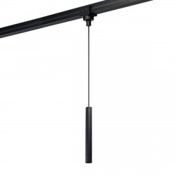Lampa wisząca tuba LED do systemu szynowego magnetycznego Azzardo TRACK IP65 SONIC 4000K BLACK AZ6962