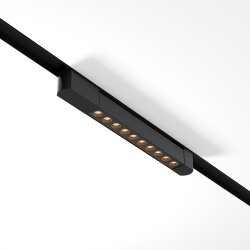 Ścieżka świetlna lampa szynowa LED prostokątna aluminium czarna Points MAYTONI TR010-1-10W3K-M-B-DE