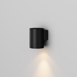 Nowoczesny kinkiet elewacyjny zewnętrzny minimalistyczny metalowy grafitowy tuba podświetlający ścianę Shim MAYTONI O303WL-L5GF3K