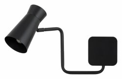 Designerski kinkiet czarny nowoczesny regulowany wysięgnik klasyczny minimalistyczny LORD 8880 Argon 