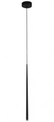 NOWOCZESNA LAMPA WISZĄCA SOPEL LED CZARNA DO SALONU - JADALNI MINIMALISTYCZNA ELCHE LE41621 LUCES EXCLUSIVAS