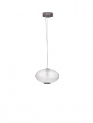 Nowoczesna lampa wisząca LED szklana owalna designerska uniwersalna możliwość ściemniania CORVELA LE45176 Luces Exclusivas