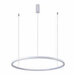 Nowoczesna Lampa Wisząca LED Biały Okrąg VINOLA PND-56135B-060RPP-WH-3KS4K-TRDIMM ITALUX