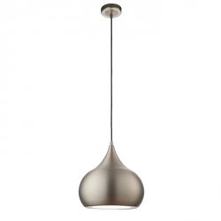 Nowoczesna Lamp Wisząca LED Niklowana BROSNAN 61296 ENDON