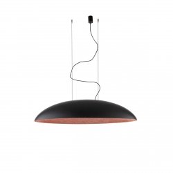 Czarno Miedziana Lampa Wisząca CANOE Black/Copper 10322 Nowodvorski Lighting