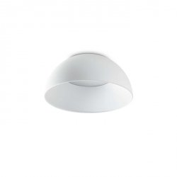 Biały Plafon Sufitowy Minimalistyczny LED Kopuła COROLLA-1 PL 297149 IDEAL LUX