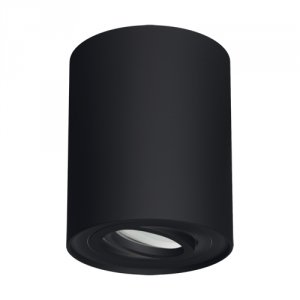 Nowoczesna oprawa sufitowa natynkowa tuba spot kolor czarny HARY C GU10 BLACK 03713