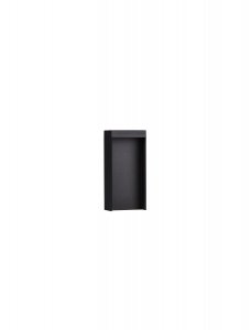 Minimalistyczny słupek ogrodowy klasyczny LED aluminiowy kolor antracyt niski prostokątny IP65 ONZULIA LE75114 Luces Exclusivas