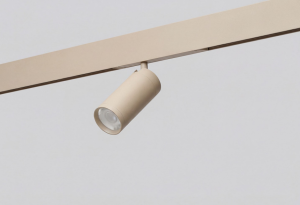Reflektor LED beżowy regulowany do systemu szynowego magnetycznego Azzardo BETA MAKITA 230V TRACK MAGNETIC 20W 3000K AZ7363