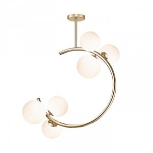 C0454-06Q-F7AA MOLECULE LAMPA SUFITOWA ZŁOTA/GOLD
