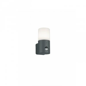 Minimalistyczny Nowoczesny Kinkiet Ogrodowy Antracyt Czuinik Ruchu HOOSIC 222260142 TRIO