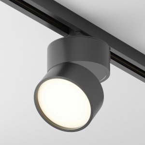  Ścieżka świetlna reflektor na szynoprzewodzie LED minimalistyczny aluminium czarny regulowany Onda MAYTONI TR007-1-12W3K-B-1