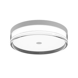 Nowoczesny Plafon Sufitowy okrągły LED Biały Molino Italux PLF-64536-M-WH
