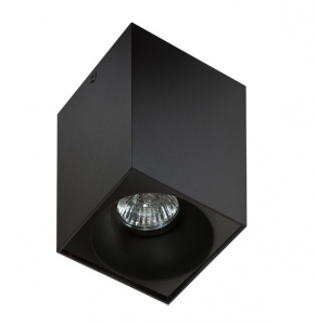 Nowoczesna lampa sufitowa plafon tuba  czarna HUGO AZ0826 + AZ08532 Azzardo