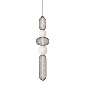 Minimalistyczna Druciana Lampa wisząca LED 28W BORA B MAXLIGHT P0592 