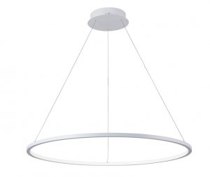 Nowoczesna Lampa Wisząca LED Biały Okrąg VINOLA PND-56135B-060RPC-WH-3KS4K-TRDIMM ITALUX