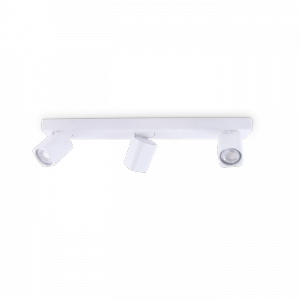 Biały Plafon Sufitowy Reflektorki RUDY SQUARE 294810 IDEAL LUX