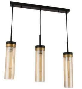 Lampa wisząca Malika czarny PL0140-3 Yaskr E27