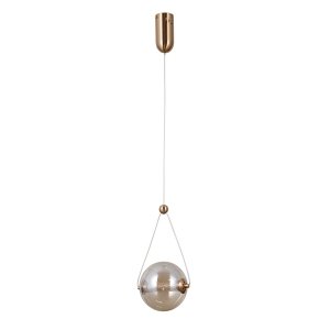 Nowoczesna Dekoracyjna Lampa Wisząca LED RASTIA PND-34361-S-HBR-AMB ITALUX