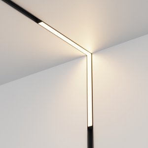 Ścieżka świetlna listwa LED do szynoprzewodu magnetycznego aluminium czarny Basis MAYTONI TR102-24W-DS-B-1