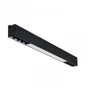 Minimalistyczny Plafon Sufitowy LED Czarny CCT LINELIO 120 AZ5662 AZZARDO