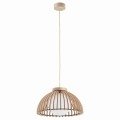 Lampa wisząca drewniana styl skandynawski szklany klosz TRE 8634 Argon 