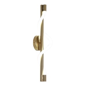 Złoty kinkiet ścienny LED CCT MELECA Light Prestige LP-2345/1W GD