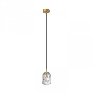 P0590-01A-V7AC TAZZA LAMPA WISZĄCA ZŁOTA/GOLD