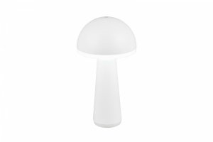 Nowoczesna Dekoracyjna Lampka Stołowa LED Biała FUNGO R57716131 RL IP54