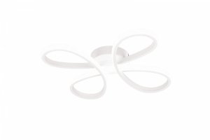Nowoczesna Dekoracyjna Lampa Sufitowa Biały Plafon FLY 645610131 TRIO