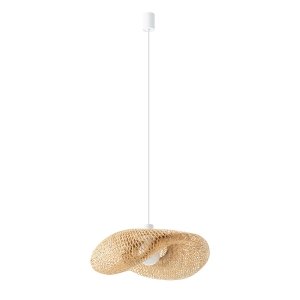 Naturalna Lampa Wisząca Z Plecionego Bambusa W Stylu Boho  HAVANA L 11397 Nowodvorski Lighting