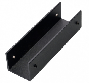 Złącze proste do szynoprzewodu zewnętrznego natynkowego AZZARDO TRACK IP65 STRAIGHT CONNECTOR BLACK AZ6936
