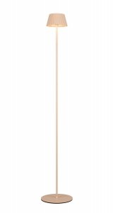 Lampa stojąca Indoor/Outdoor LED beżowa metalowa minimalistyczna klasyczna uniwersalna SUAREZ IP44 R47706166 RL