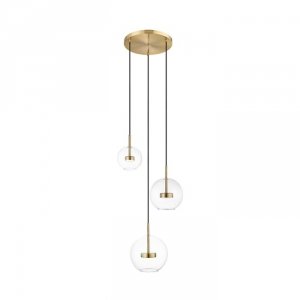 P0428-03L-L4AC ENCELADUS LAMPA WISZĄCA ZŁOTA/GOLD