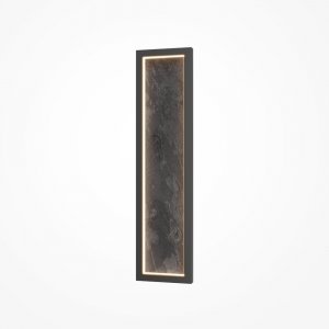  Lampa ścienna kinkiet nowoczesny designerski prostokąt LED metal czarny Orign MAYTONI MOD311WL-L55B3K