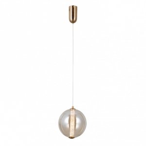 Nowoczesna Dekoracyjna Lampa Wisząca LED BUTERO PND-34359-M-HBR-AMB ITALUX