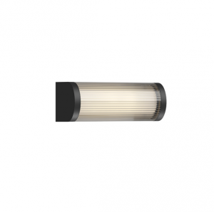 Lampa Zewnętrzna Kinkiet 12W Czarna IP65 Minimalistyczna Na Elewację Maxlight Gardenia W0465 