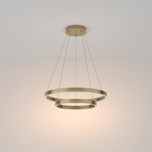 Lampa Wisząca Okrągła Mosiężna RIM MOD058PL-L55BS3K MAYTONI