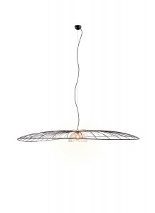 Lampa wisząca czarna druciana 200cm rustykalna boho nowoczesna dekoracyjna LAURIS R36791932 Rl