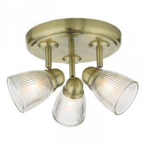 Plafon Sufitowy Nowoczesny Mosiądz CEDRIC CED7675 DAR LIGHTING