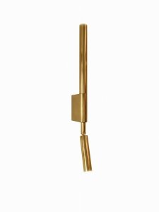Złoty kinkiet ORGANIC MAXLIGHT W0340 złoty połysk