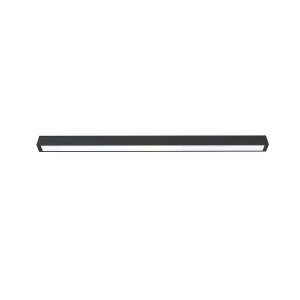 CZARNY PLAFON SUFITOWY LISTWA NAD Nowodvorski Lighting 7600 STRAIGHT LED BLACK CEILING 120
