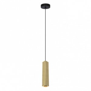 Nowoczesna Lampa Wisząca W Kolorze Mosiądz Tuba Metalowa ANDER PND-28394-1-GD ITALUX